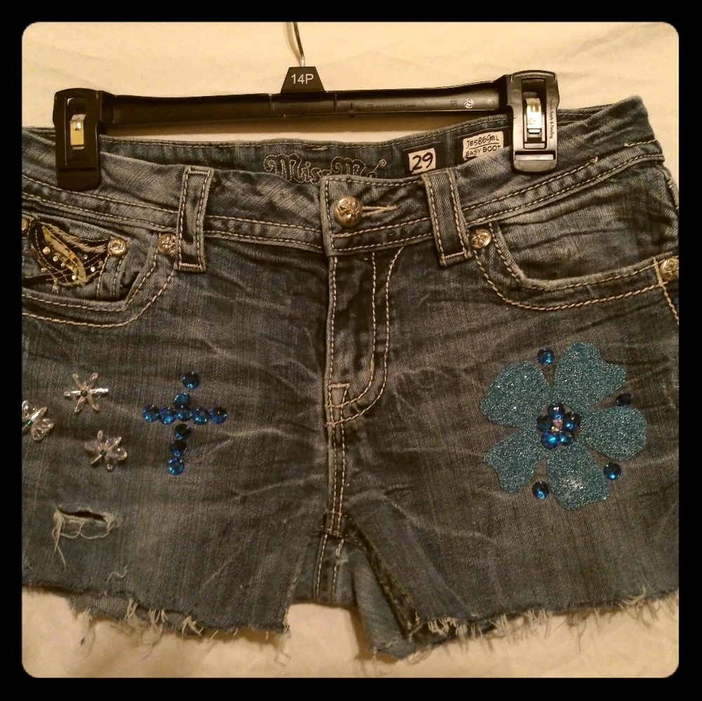 MISS ME JEAN SHORTS